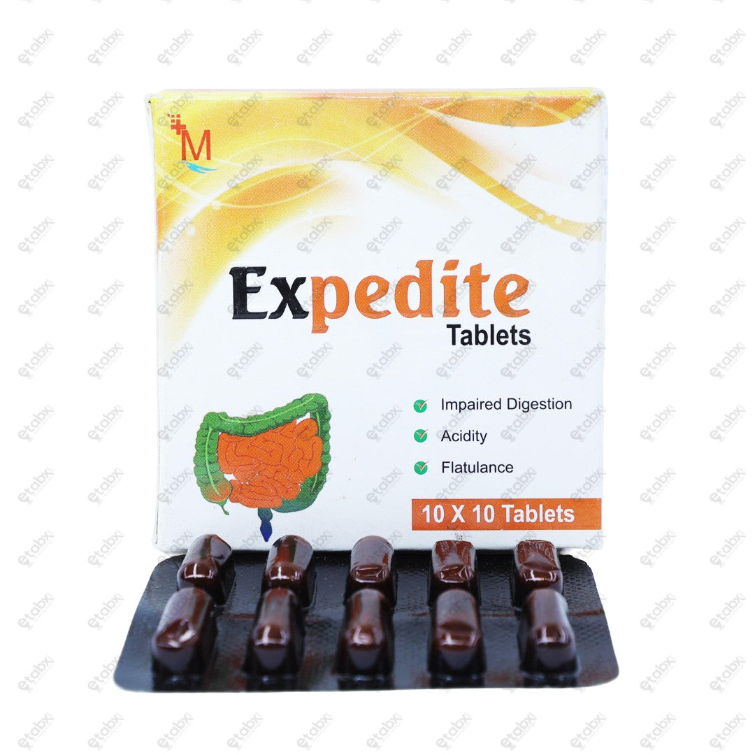 Expedite Tablets 10's