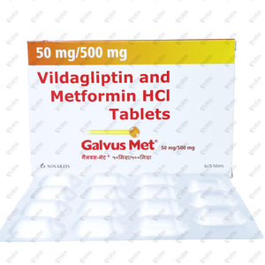 Galvus Met 50/500mg Tablet 15's
