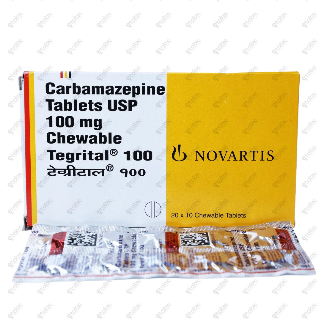 Tegrital 100mg Tablet 10's
