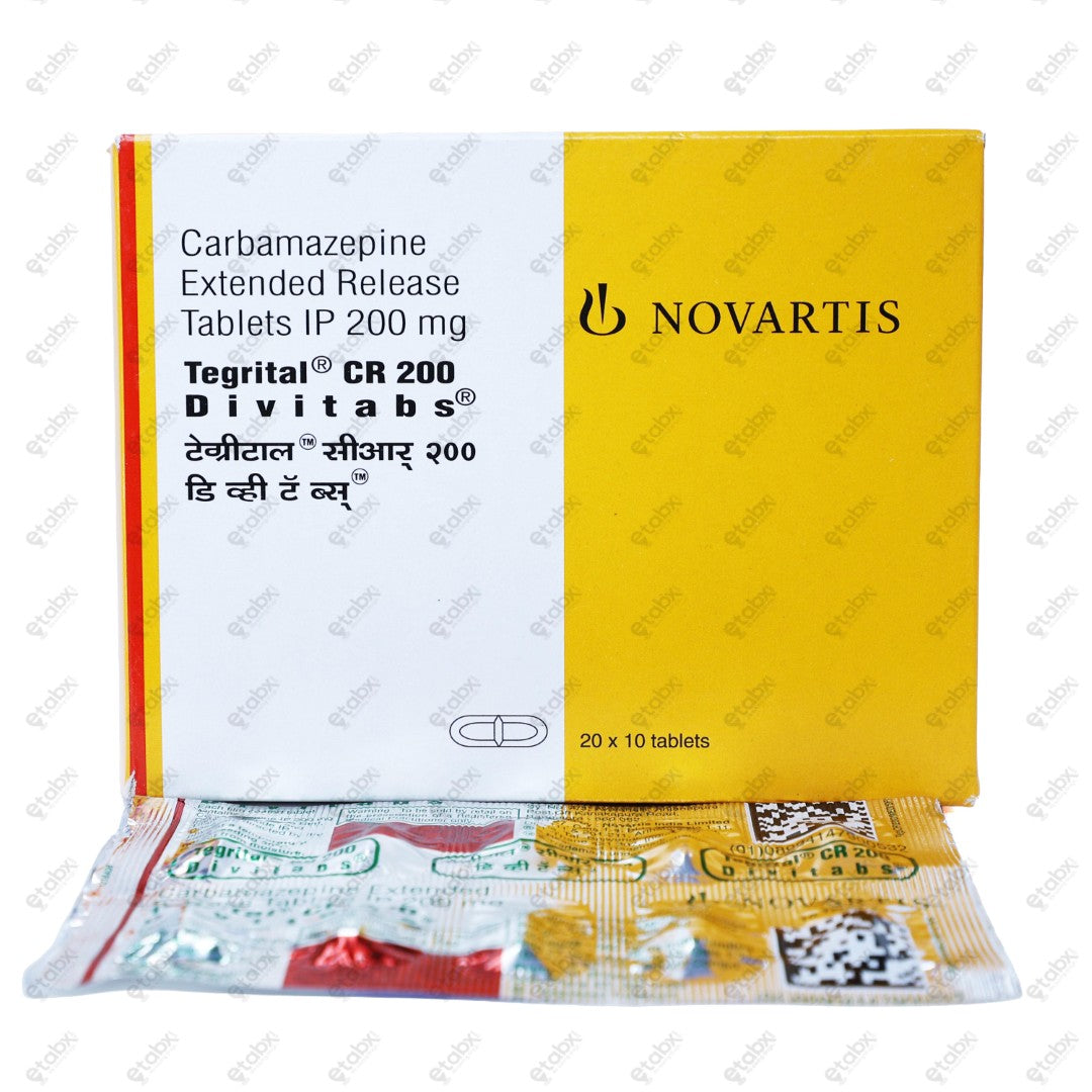 TEGRITAL CR 200mg Tablets 10's