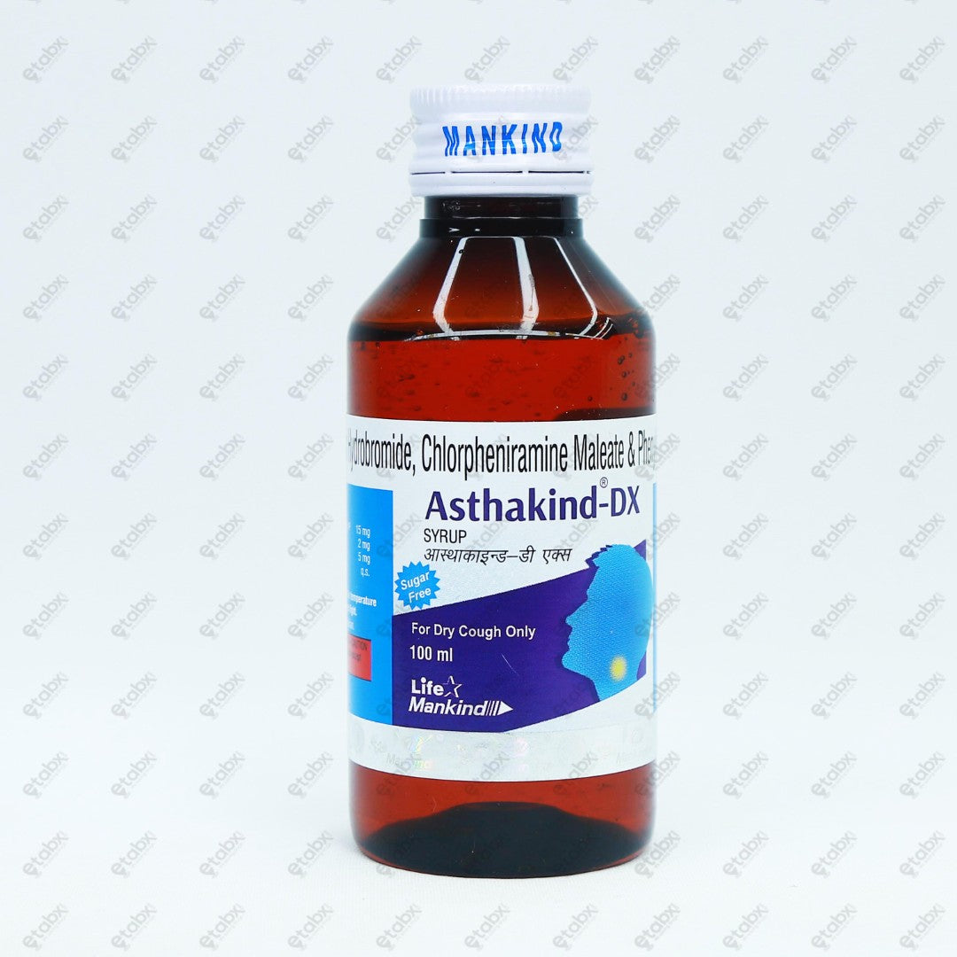 Asthakind DX Sugar-Free Syrup 100ml