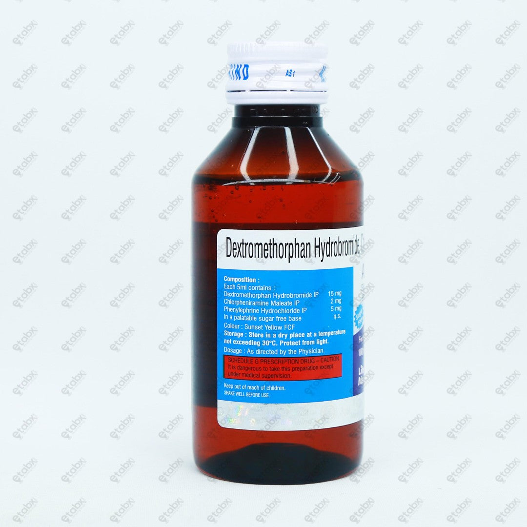 Asthakind DX Sugar-Free Syrup 100ml