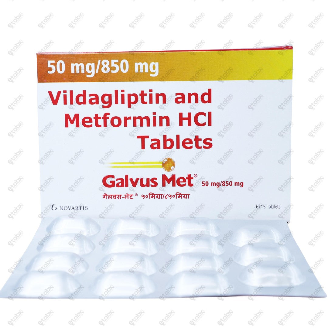 Galvus Met 50/850mg Tablet 15's