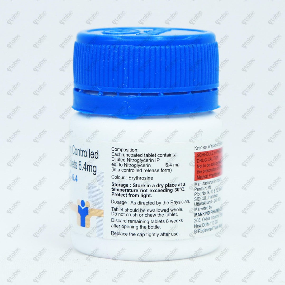 Nitrolong 6.4mg Tablet 30's