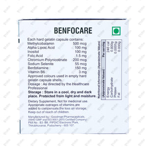Benfocare Capsule 10's