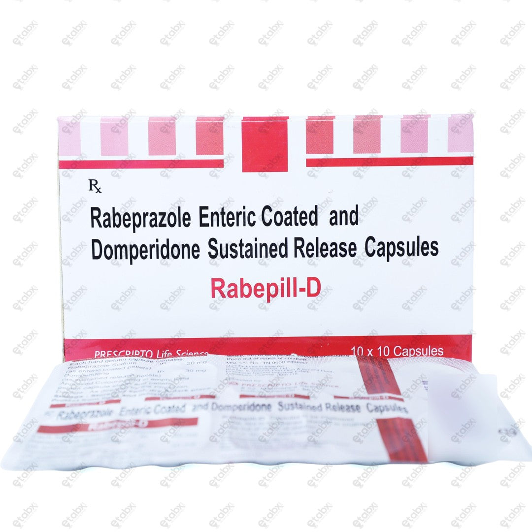 Rabepill D 10 Tablets