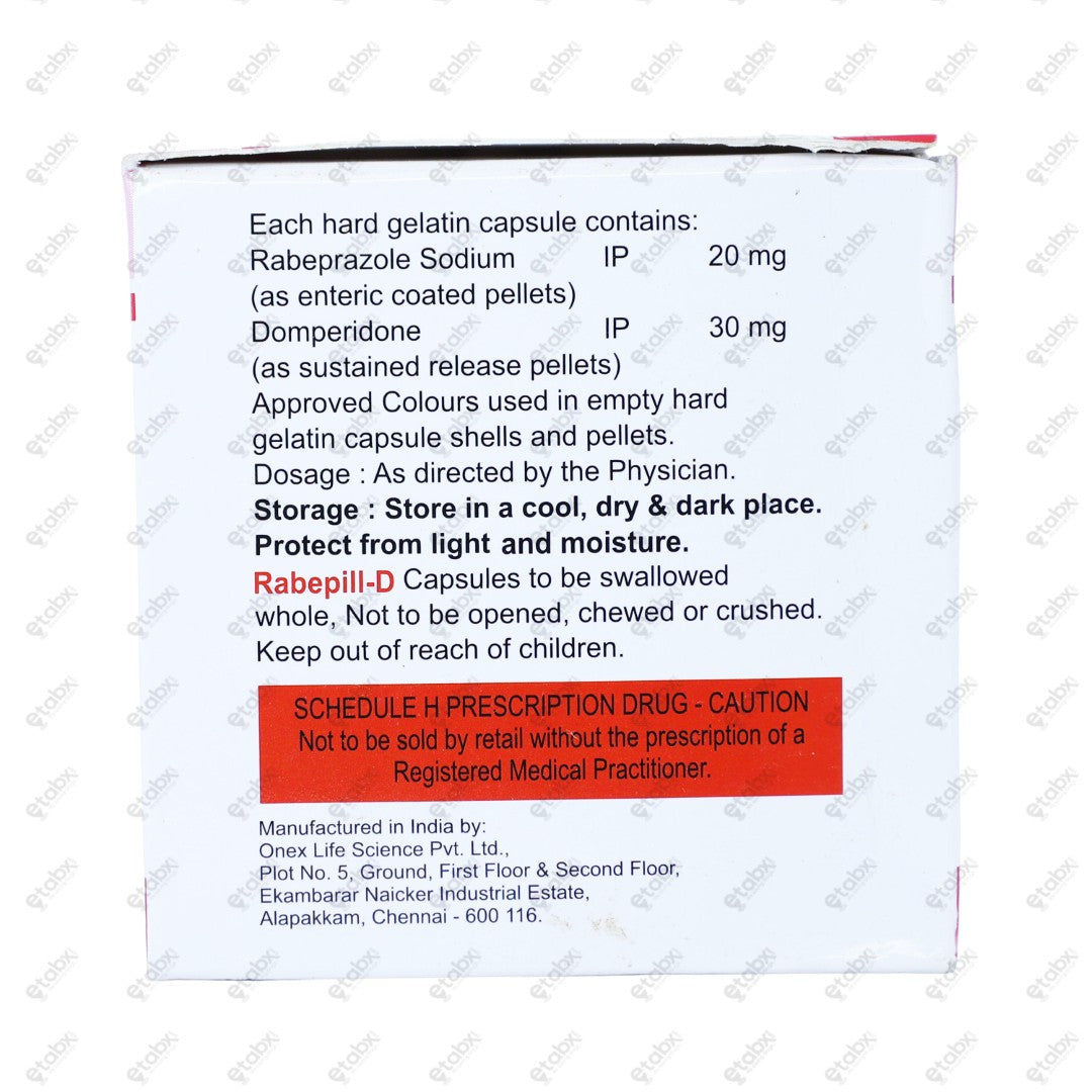Rabepill D 10 Tablets