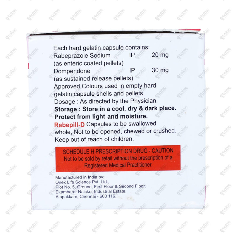 Rabepill D 10 Tablets