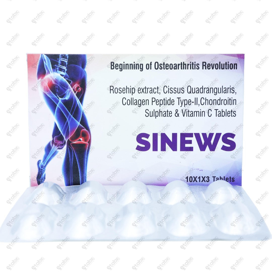 Sinews Tablets 10's