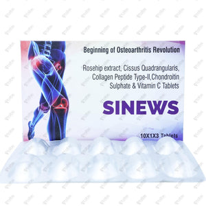 Sinews Tablets 10's