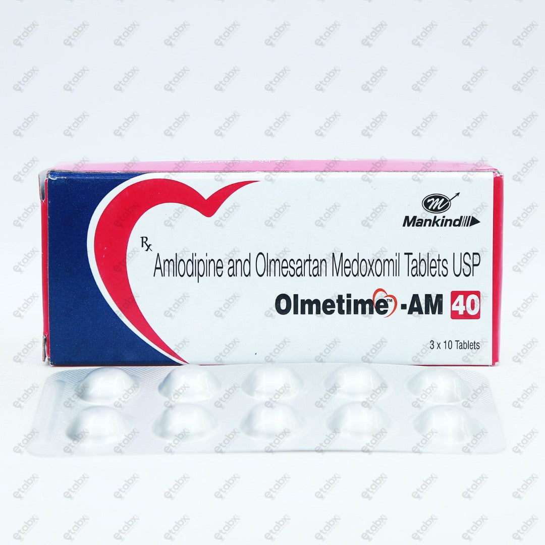 OLMETIME AM 40mg Tablet 10's