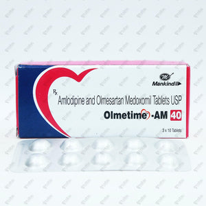 OLMETIME AM 40mg Tablet 10's
