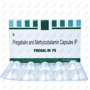 Pregal M 75mg Tablet 10's