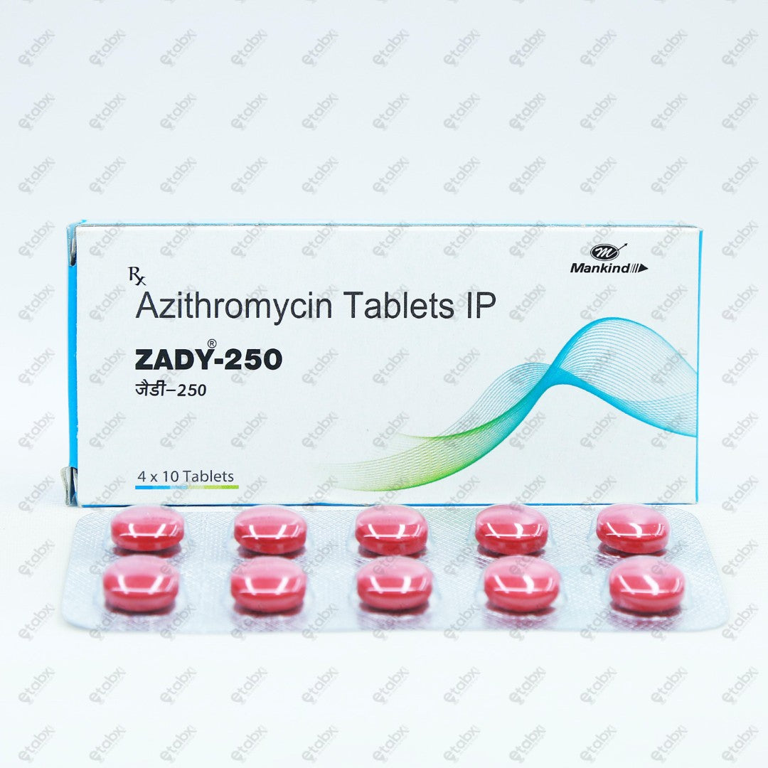 Zady 250mg Tablet 10's