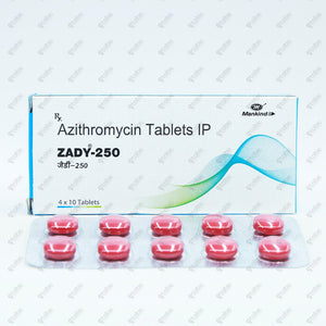 Zady 250mg Tablet 10's