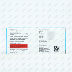Zady 250mg Tablet 10's