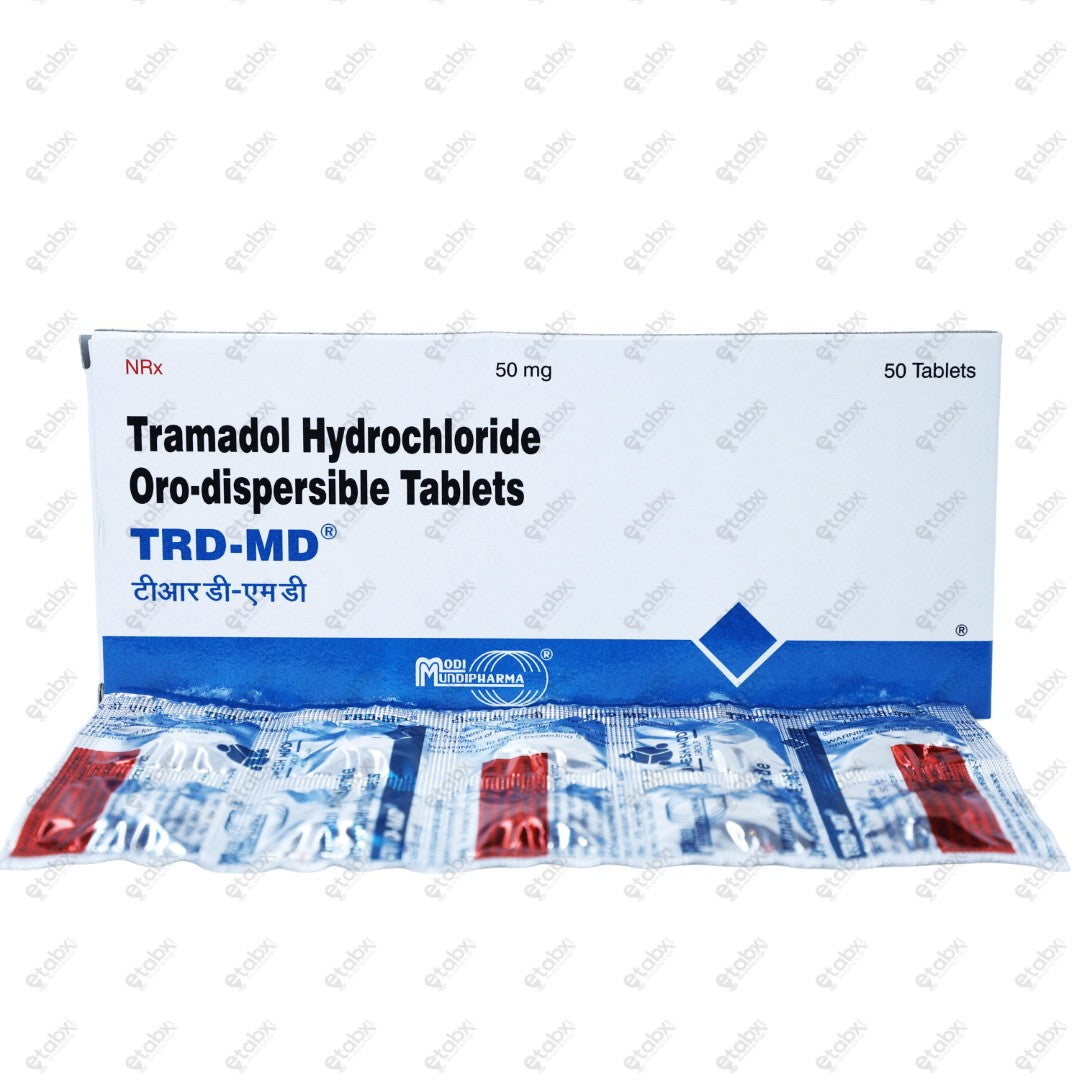 TRD MD 50mg Tablet 10's