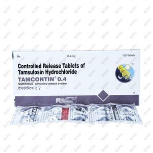TAMCONTIN 0.4mg Tablets 10's