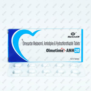 Olmetime AMH 20mg Tablet 10's