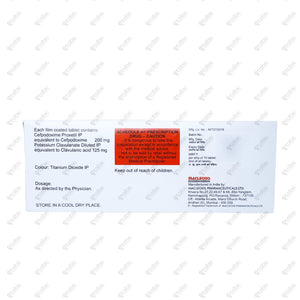 Macpod CV 200MG Tablet 10's