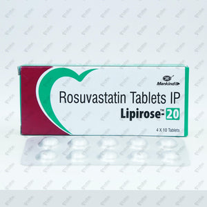 Lipirose 20mg Tablet 10s