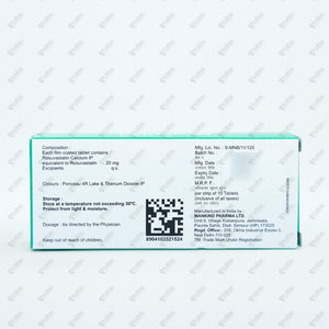 Lipirose 20mg Tablet 10s
