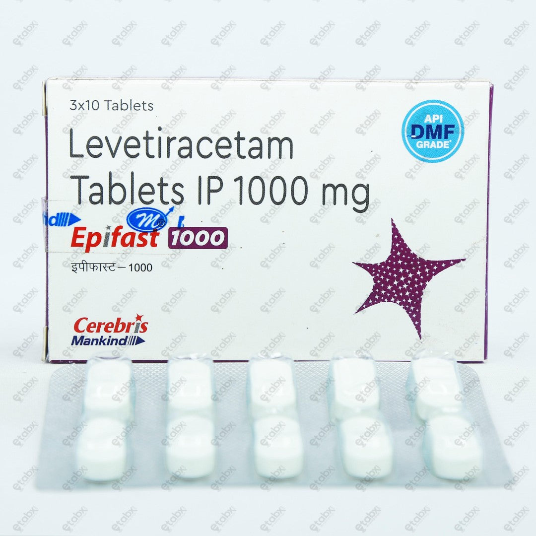 EPIFAST 1000mg Tablet 10's