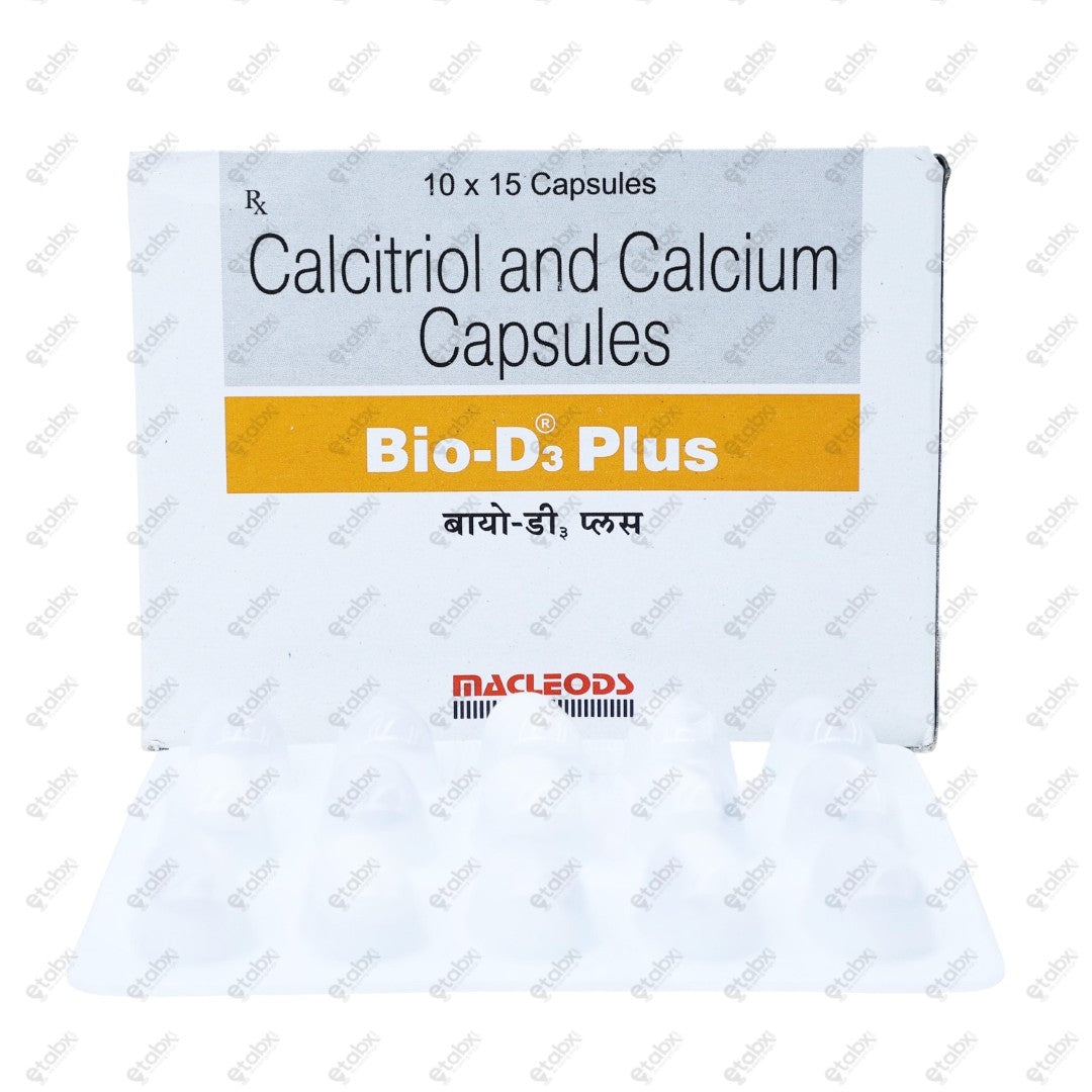 Bio D3 Plus Capsule 15's