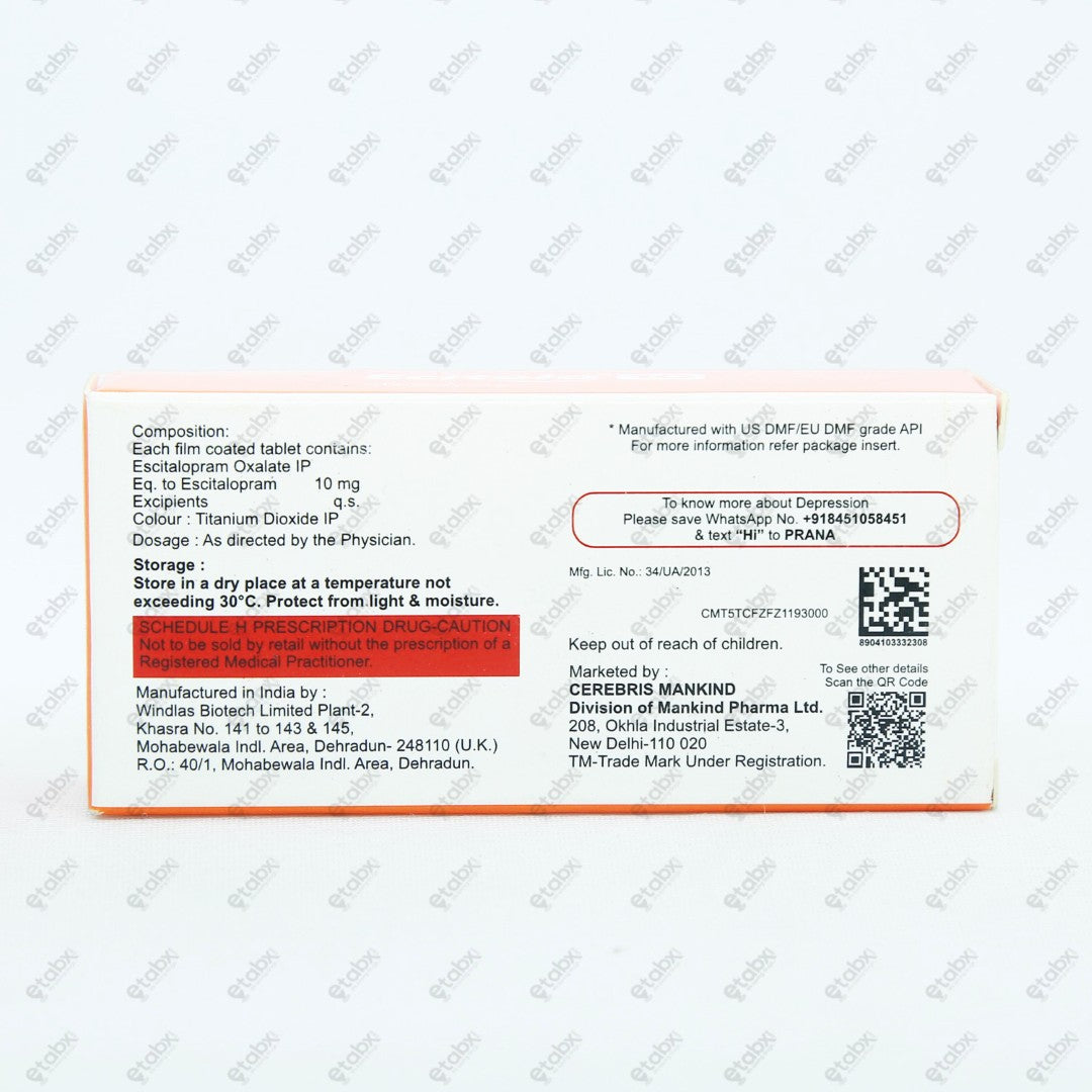 Ecitelo 10mg Tablet