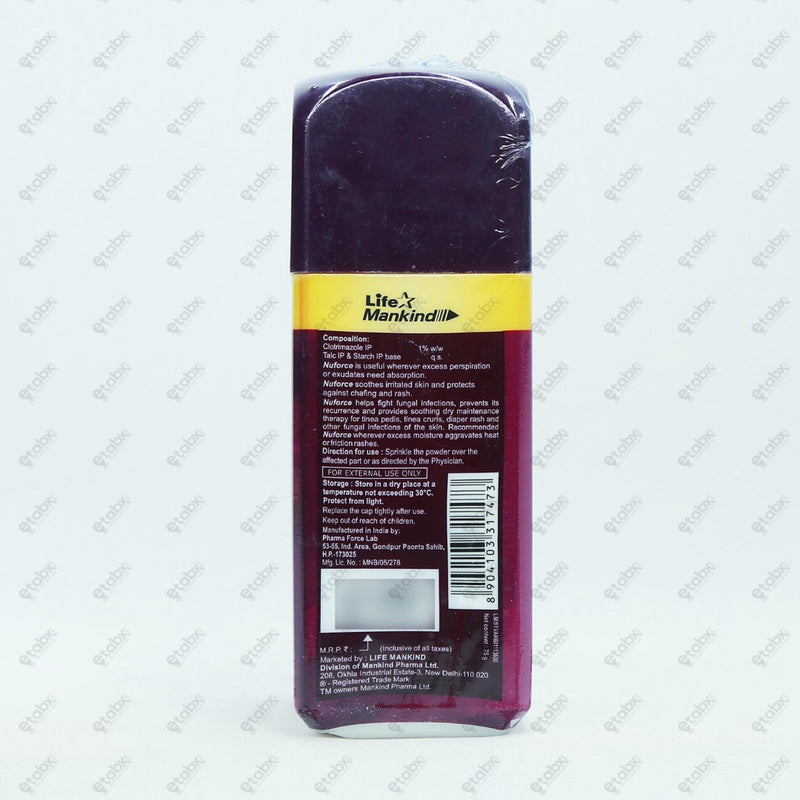 Nuforce Dusting Powder 75gm