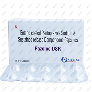 Pazoloc DSR Capsule 10's