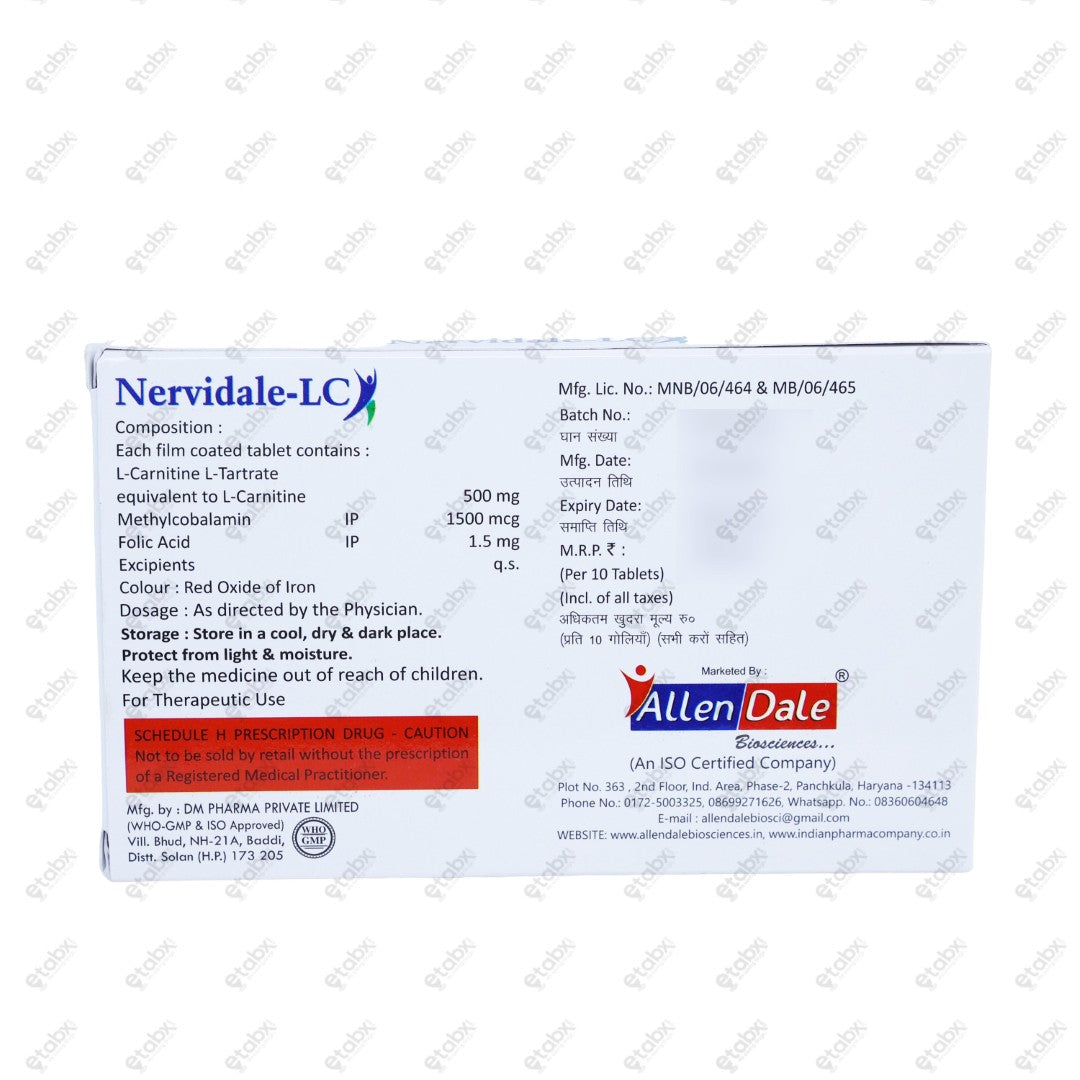 Nervidale LC Tablet 10's