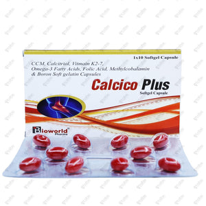 Calcico Plus Capsules 10's