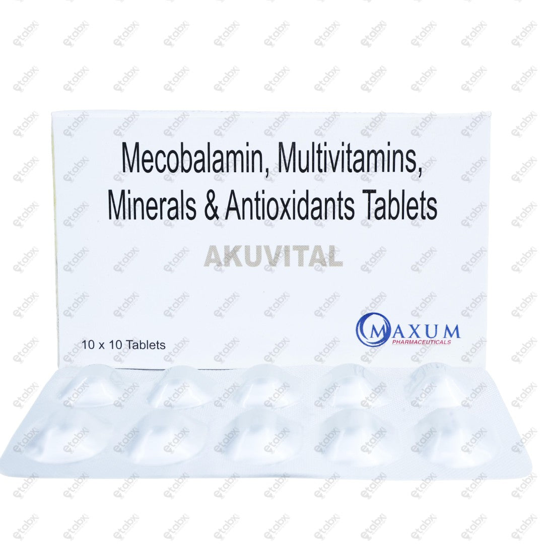 Akuvital Tablet 10's