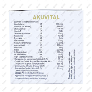 Akuvital Tablet 10's