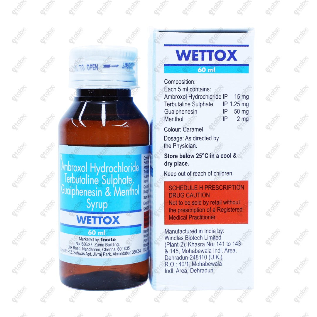 Wettox Syrup 60ml