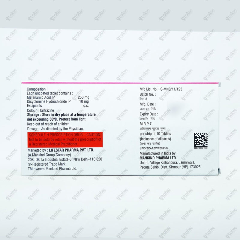 Mefkind Spas Tablet 10's
