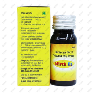 Mirth D3 Drops 30ml