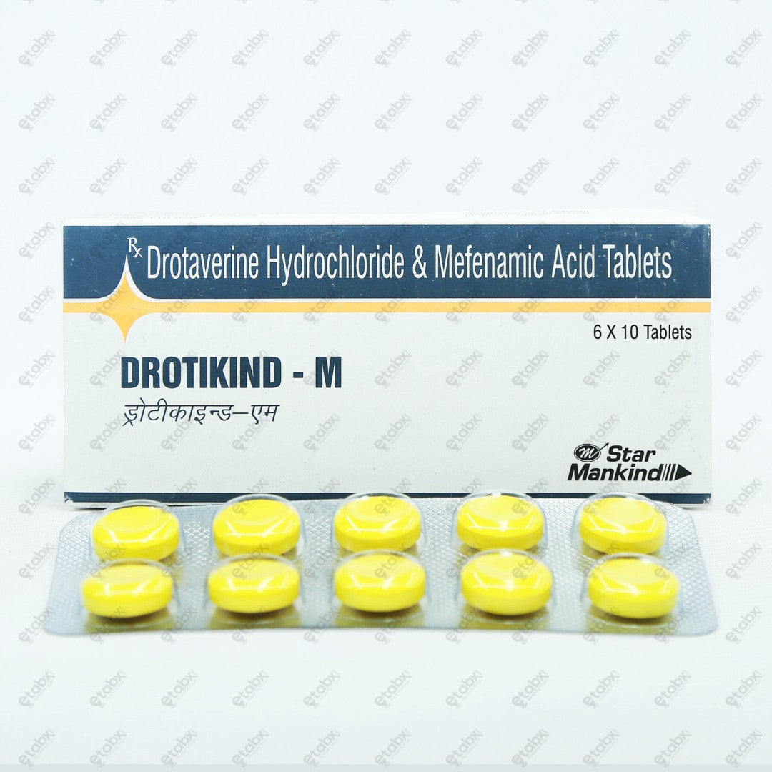 Drotikind M Tablet 10's