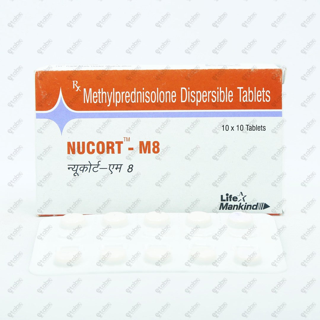 Nucort M8 Tablet 10's