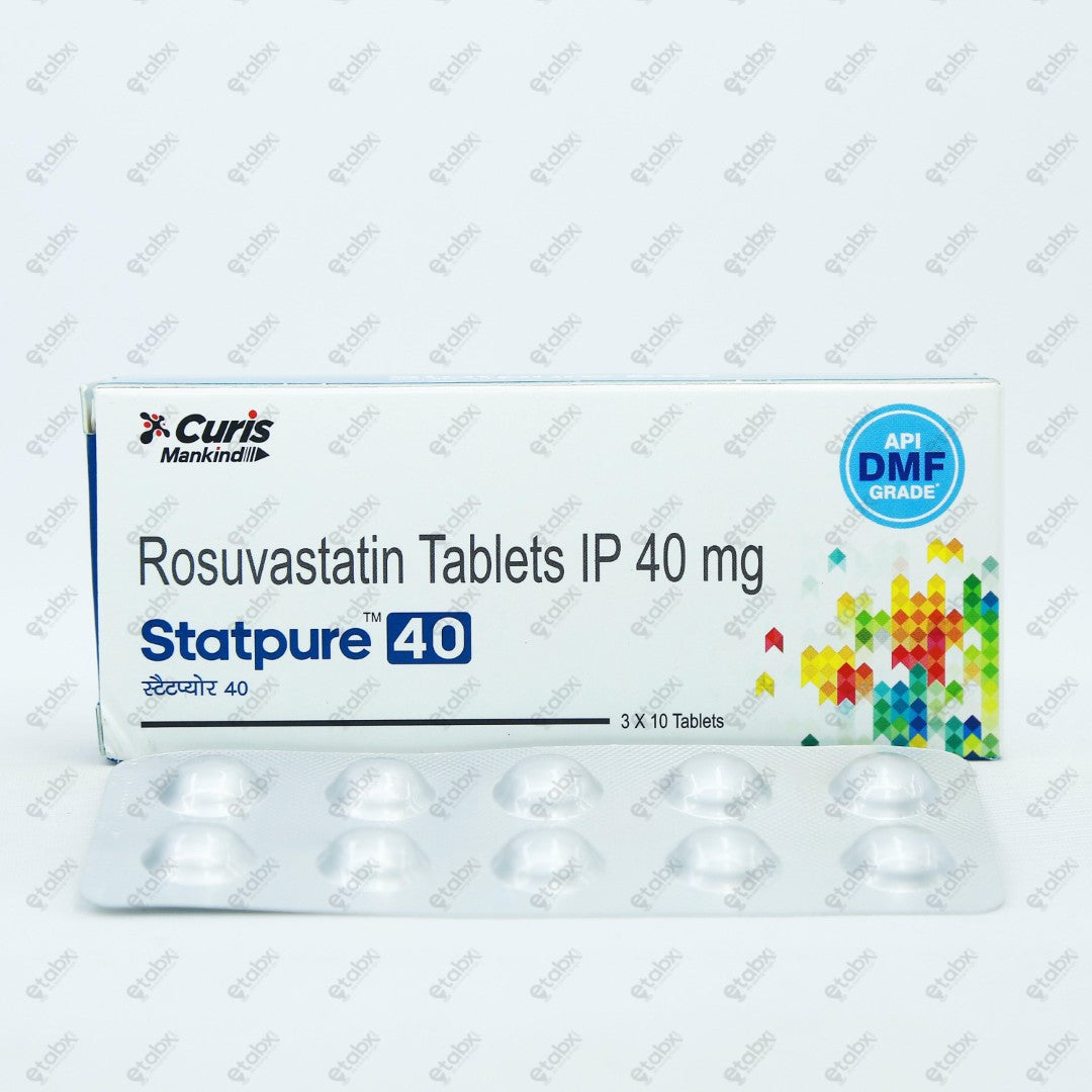 STATPURE 40mg Tablet 10's