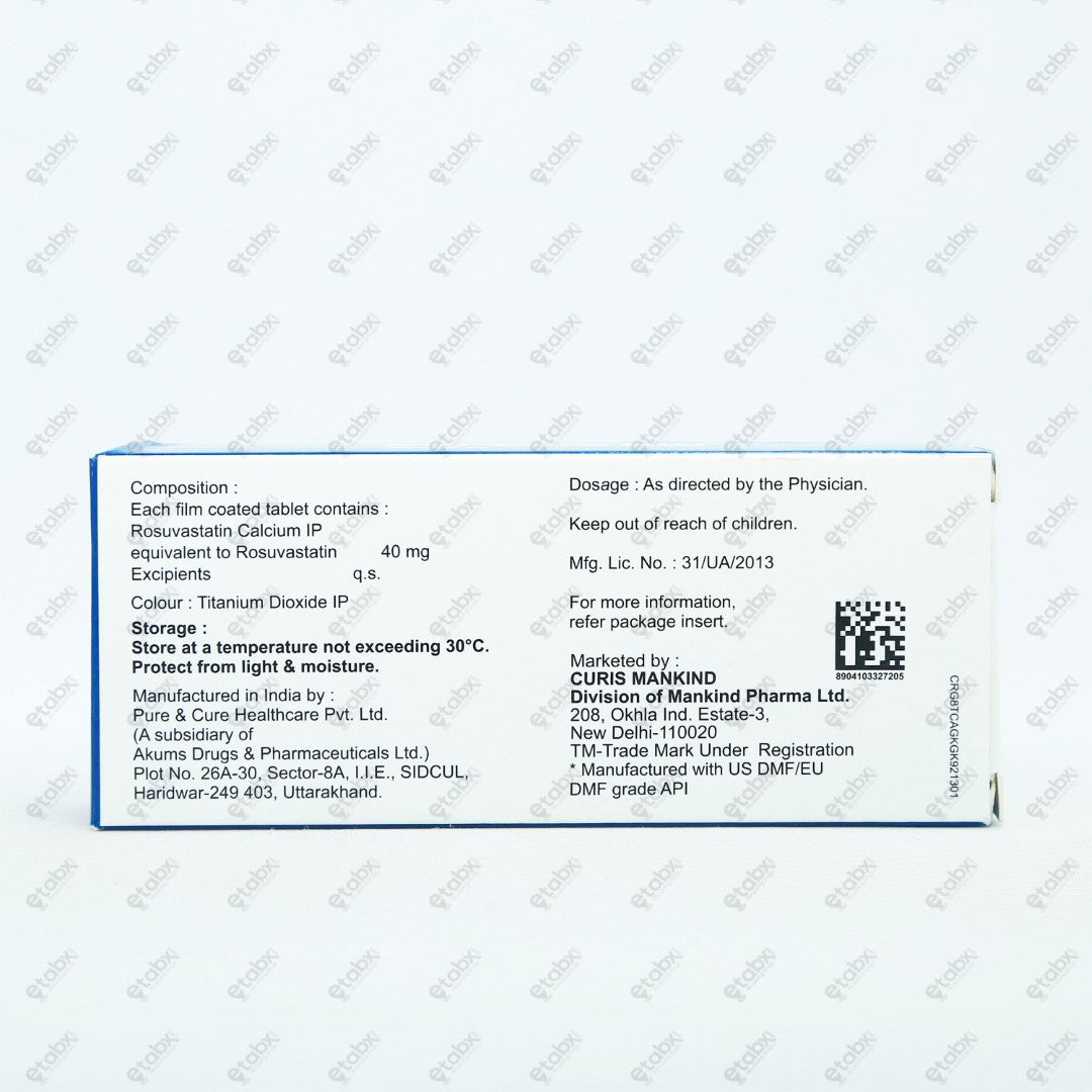 STATPURE 40mg Tablet 10's