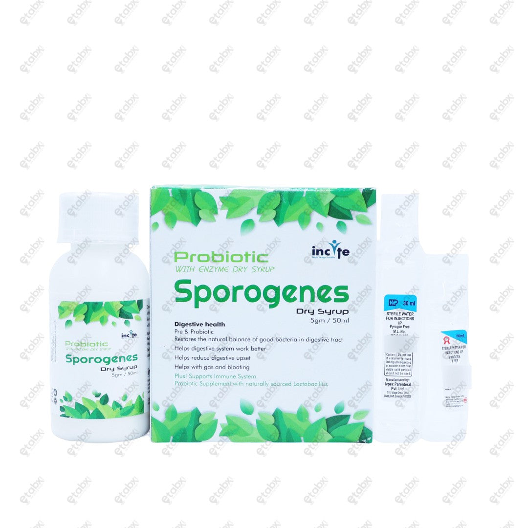Sporogenes Dry Syrup 50 ml