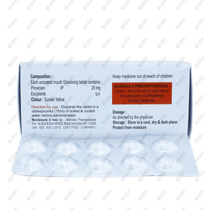 Myocam Tablet 10s