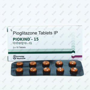 PIOKIND 15mg Tablet 10's