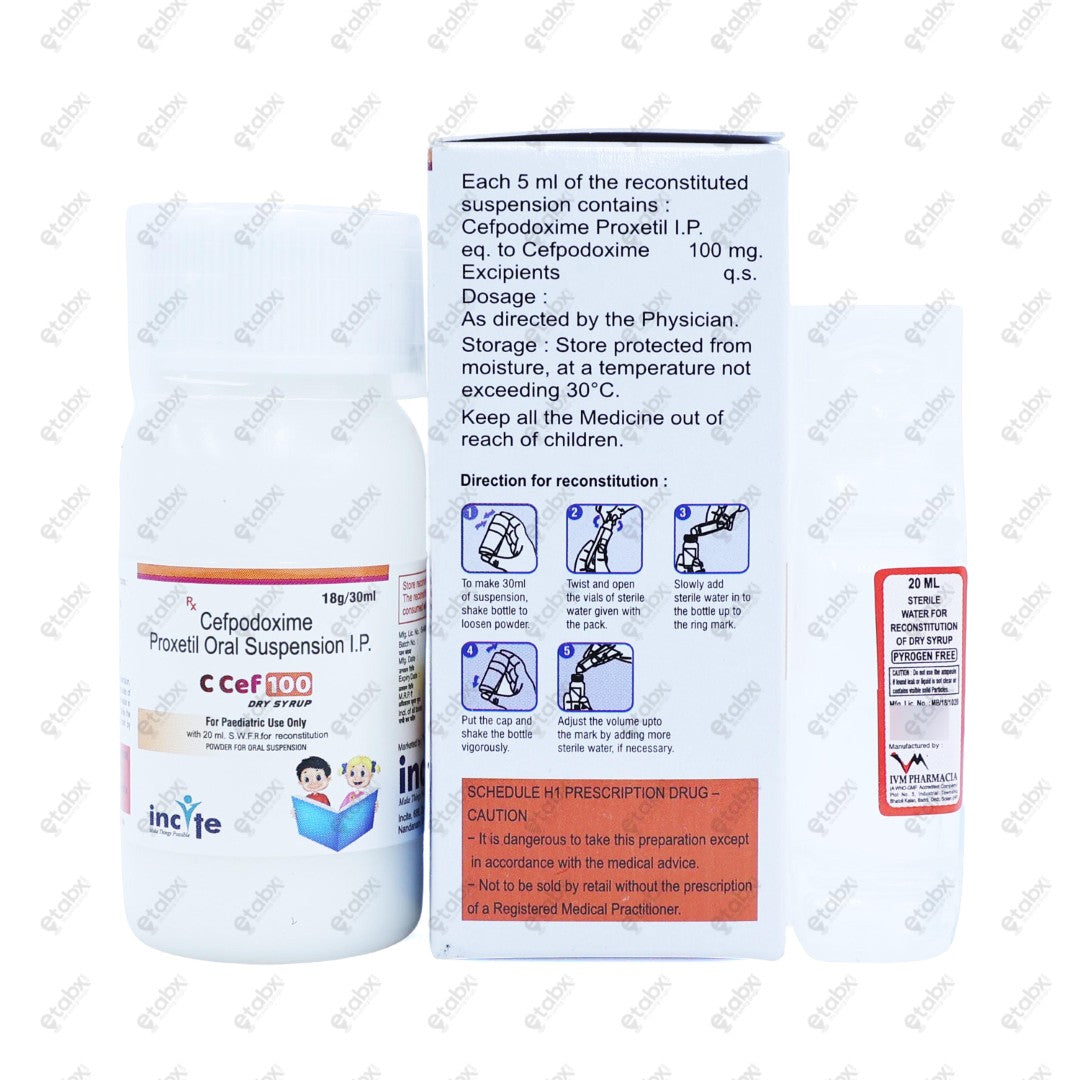 C CEF 100 Syrup 30ml