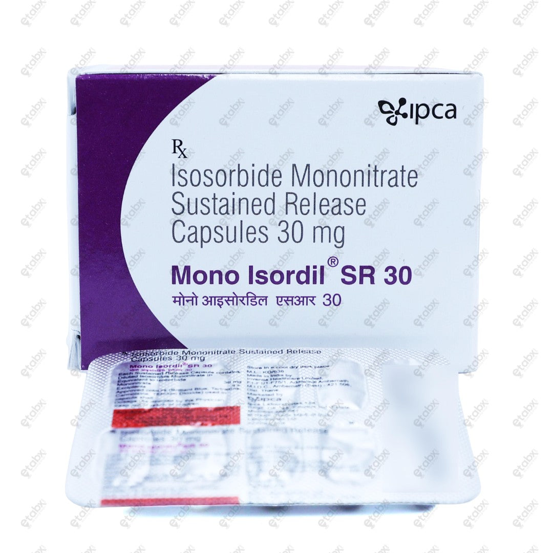 Mono Isordil SR 30 Capsule 10's