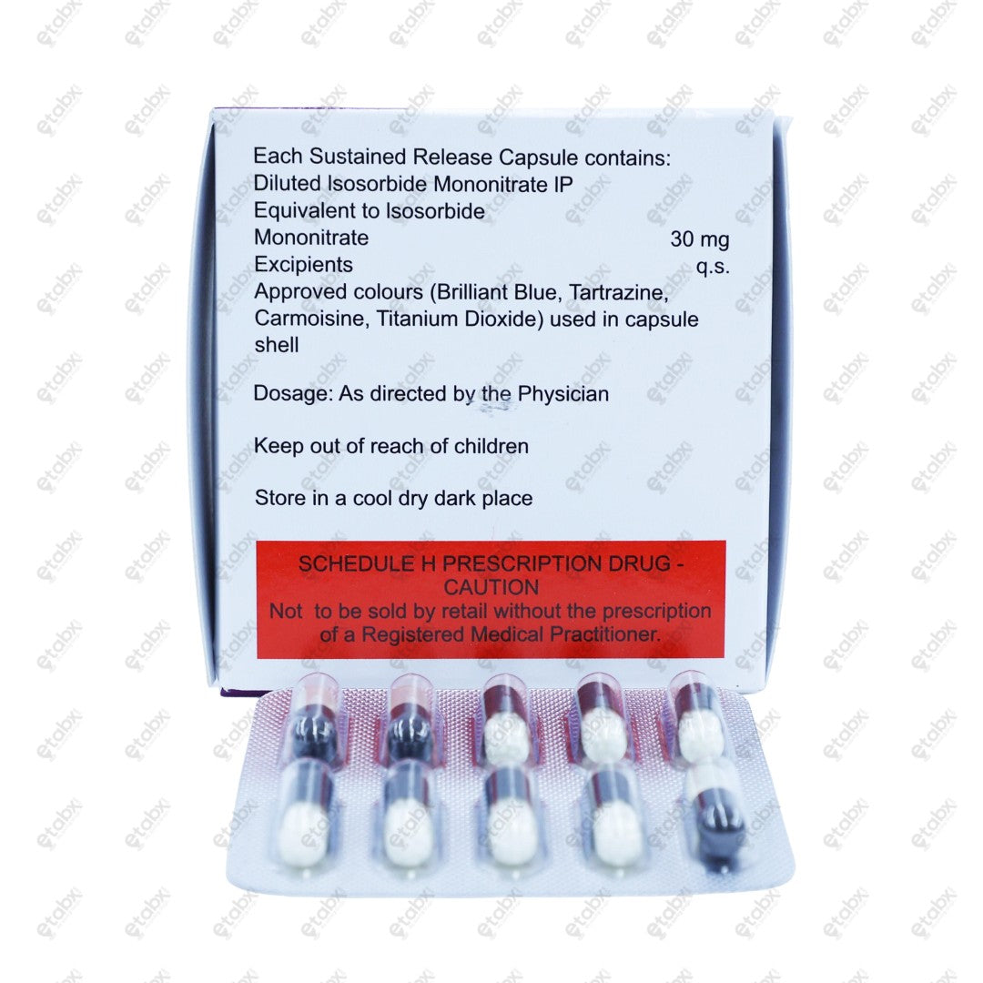Mono Isordil SR 30 Capsule 10's