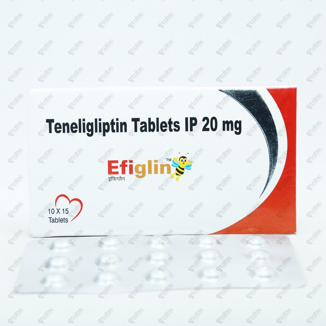 Efiglin Tablet 20mg 15's
