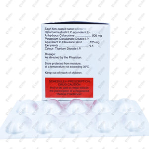 Fastclav 500mg Tablet 10's